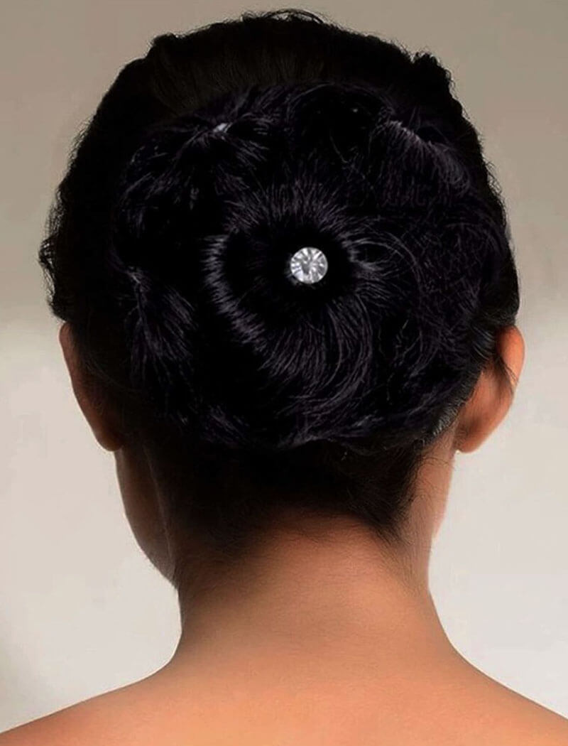 Latest French Bun Hairstyle With Clutcher - New Hairstyle For Wedding &  Party | | hairstyle, party, bun | Latest French Bun Hairstyle With Clutcher  - New Hairstyle For Wedding & Party |