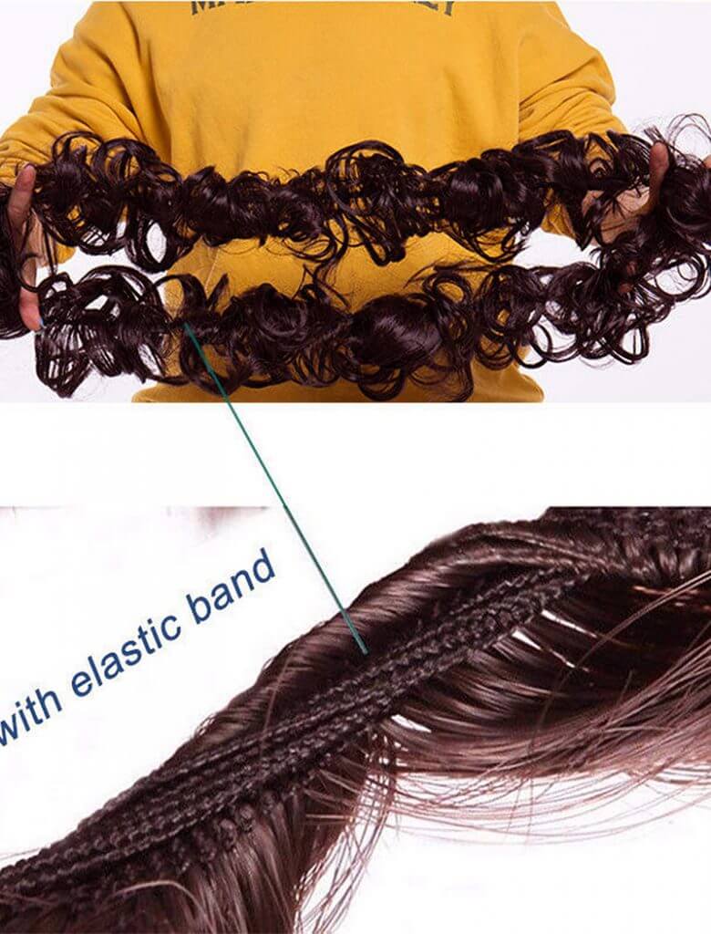 Buy Messy Bun Frill (Long) Online at Best Price in India