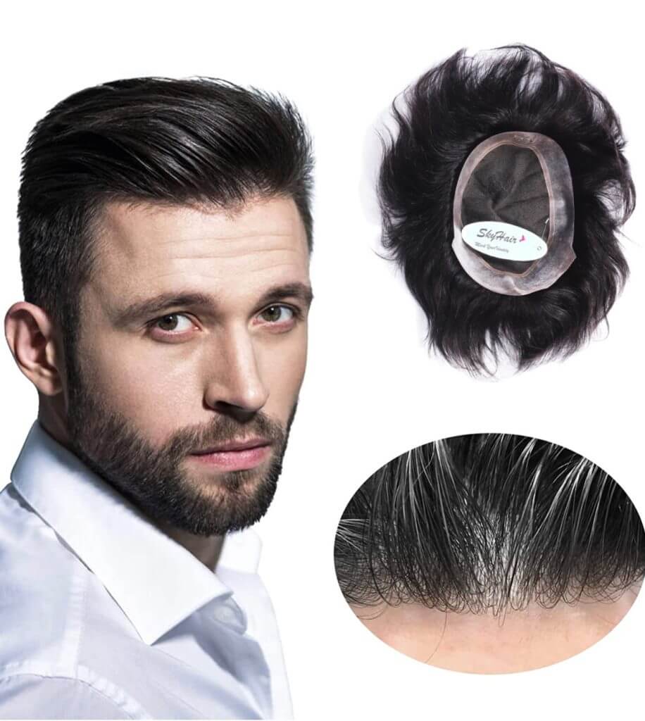 Men shop toupee 9x5